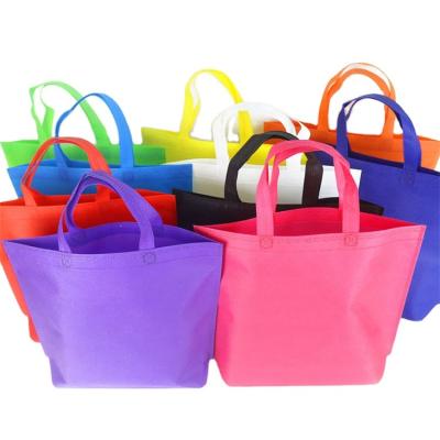 China Promotion eco-friendly bag hot sales recycle custom printed logo environment non woven shopping bag for sale