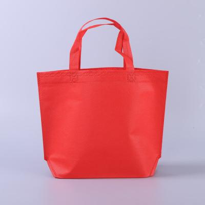 China Eco-friendly reusable waterproof non woven shopping bag 2 tone zipper non woven bag spun non bond woven fabric for eco bag for sale