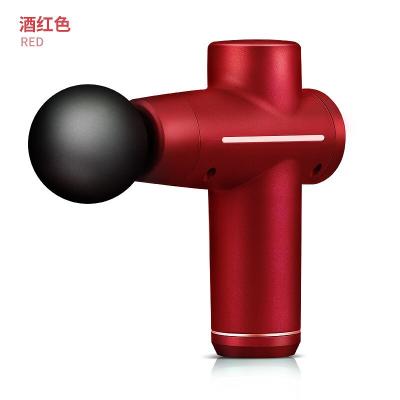 China No Noise Mini Handheld Percussion Massage Gun for Sore Muscle Massager Deep Tissue Massager Fascia Gun Package for sale