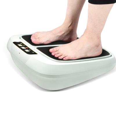 China Wholesale Newest Foot Electric Foot Warmer 2 in 1 Flat Vibration Foot Massager Machine for sale