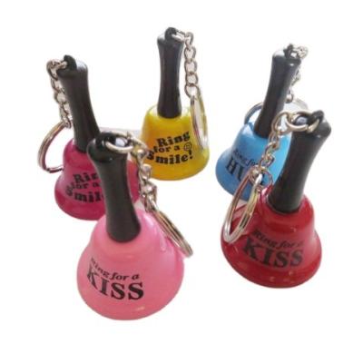 China China Hot selling promotion metal bell keychain for sale