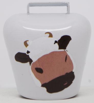 China Wholesale promo wholesale cheap cowbell decoration price metal cow bell fridge magnet for sale