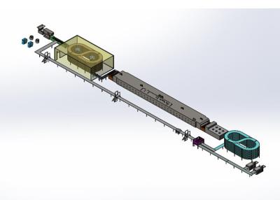 China Bread Making Toast Roll Croissant Production Line / Toast Making Line for sale