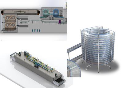 China Máquina francesa de la cadena de producción del Baguette del divisor automático del pan/de la fabricación de pan francés en venta