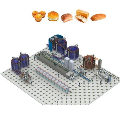 Китай Многофункциональное оборудование 200ПКС/минимальная производственная линия пекарни хлеба продается