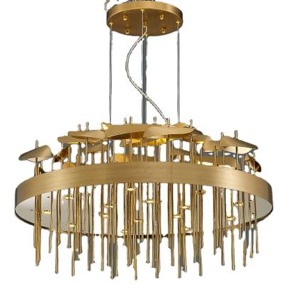 China Modern all living room copper light luxury simple creative chandelier villa flying bird art bedroom post-modern lamps for sale