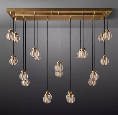 China Modern PEARL Linear CHANDELIER 54