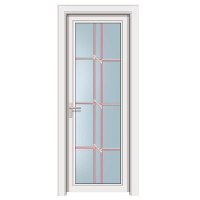 China Double swing economic prices casement glazed door for bathroom toilet door swing door for sale