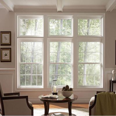 China Magnetic Screen Sliding Window Aluminum Vertical Sash Window And Double Hung Windows for sale