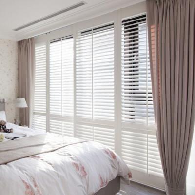 China Canton China Security Aluminum Interior Rolling Shutters Waterproof Plantation Shutters for sale