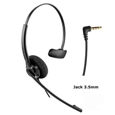 China Headset Capbel NS313 Light Weight Tethered Professional Business Call Center Headset Headset Outstanding Noise High Cost Effective for sale