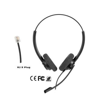 China Over - Main Factory Headset Hot-selling Call Center , Phone Headset Office Picks UP Phone With Boom Mic for sale