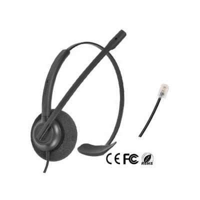 China Above - New RJ Head Design Call Center Headset with Nexusound Microphone Noise Cancellation for sale