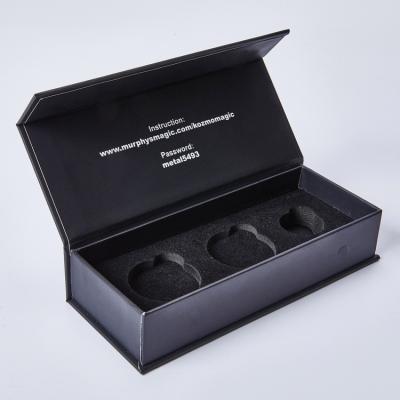 China Focusbox Recycled High End Materials Mens Gift Box Set Luxury Magnetic Black Gift Box Custom Designed Logo for sale