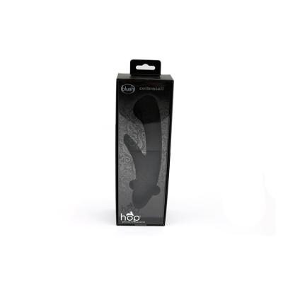 China Recycled Materials FocusBox Custom Adult Sex Toys Kraft Paper Packaging Box With PVC Window And Hook for sale