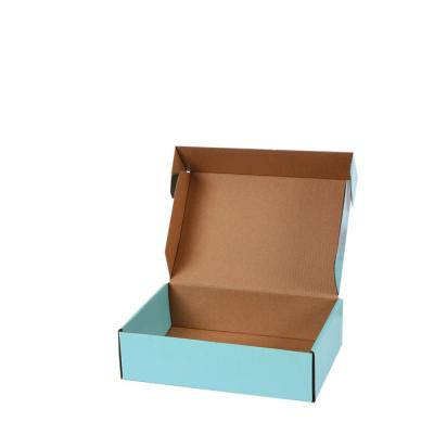 China Recycled Materials Custom Printing Cardboard Corrugated Packaging Boxes Shoe Cap Empty Paper Shipping Box for sale