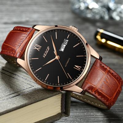 China 2019 custom Aesop date watch japan man sports movt quartz stainless steel case cheap high quality waterproof fashion automatic watch mechanical for sale