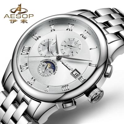 China Day/date China erkek watch Japan movt quartz watch stainless steel dominant fashion military watch men's motorsports quartz watch for sale