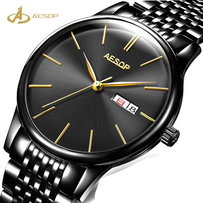 China Japan Aesop Automatic Watch Chronograph Men's Stainless Steel Movement Waterproof Luxury Back Minimalist Automatic Watch Chronograph Price for sale