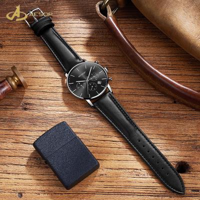 China New fashion alarm 2019 trends stainless steel private label watch men wristwatches japan movt minimalist quartz watch for sale