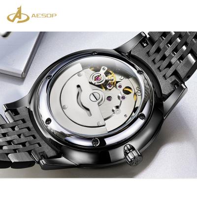 China Chronograph OEM 3 ATM water resistant feature high quality luxury watch not specified Japan movt quartz watch stainless steel material back for sale