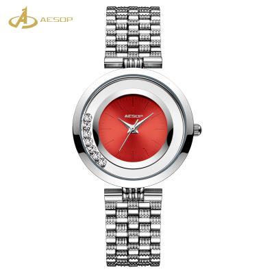 China Wholesale High Quality Alarm Stainless Steel Wrist Watch For Ladies New Design Fashion Girls Watch Geneva Watch Ladies for sale