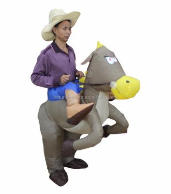 China Inflatable Party Costume Inflatable Party Cowboy Costume for sale