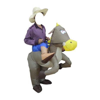 China Funny Inflatable Costume Party Bull Inflatable Costumes for sale