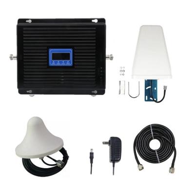 China 1800 2100 2600 MHz Mobile Phone Network Signal Booster Signal Booster Mobile Signal Booster Repeater Four Band 900 for sale