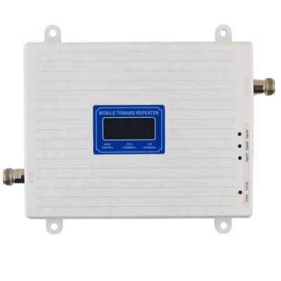 China Signal Booster Triband Signal Booster 900 1800 2600 megahertz 2g 3g 4g lte cell phone signal booster repeater for sale