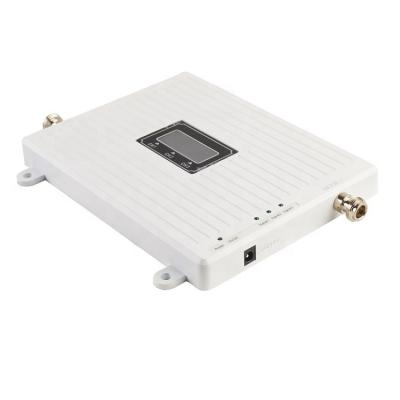 China DCS 1800mhz+wcdma 2100mhz+4g 2600mhz signal booster repeaters 4g triband 4g mobile phone signal booster for sale