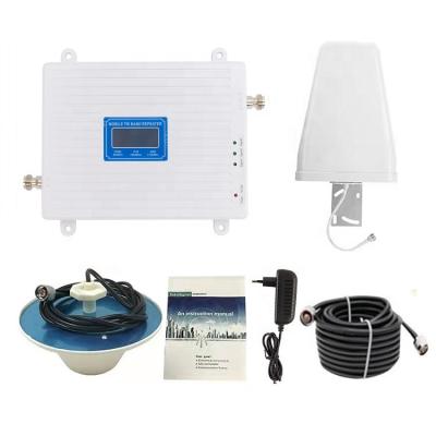 China 1900 1700 2100 Mhz Triband Full Kit Mobile Cellular Signal Booster Amplifier Universal Signal Booster B5 B2 B4 Supplement Booster Band 850 for sale