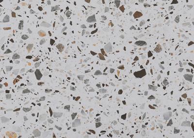 China Light Gray 2CM Mix Precast Terrazzo Tile For Swimming Pool for sale