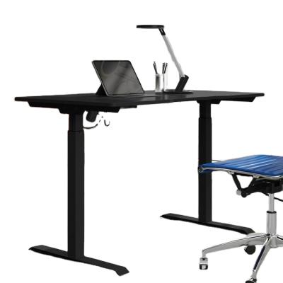 China Adjustable Ergonomic Electric Height Adjustable Desk Study Computer Desk (Height) for Office and Home for sale