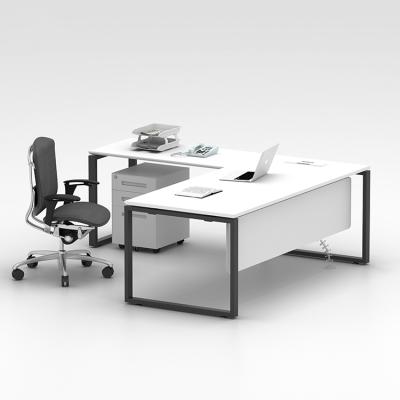 China Other Office Furniture Modern Simple Design L Shape Executive Desk For Manager for sale