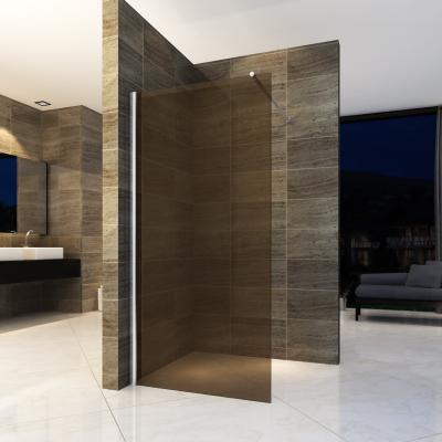 China Brown Modern Walk-In Shower Enclosure BL-040 for sale