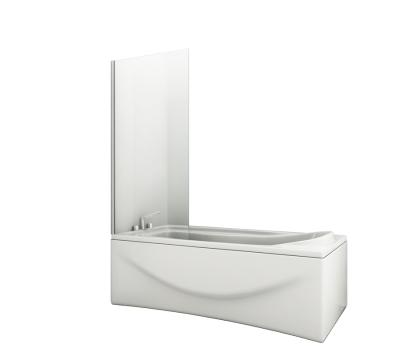 China Modern High Quality 5/6mm Swivel With Tower Shelf Bathtub Screen BL-S034 for sale