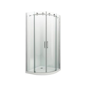 China Modern SS304 Big Wheels Single Sliding Door With Arch Shower Enclosure BL-046C for sale