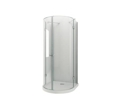 China Modern Style Double Arc Hinge Opening Shower Enclosure BL-A402 for sale