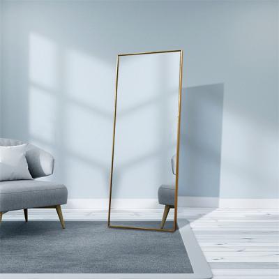 China Jenbely Best Selling Transitional Rectangle For Use Double Body Full Gold Mirror for sale