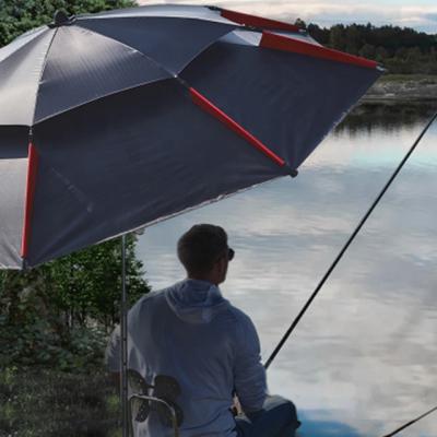 China Minimalist Sunshade Universal Fishing Umbrella 2021 New Thicken Rainstorm Sunproof Fishing Umbrella for sale