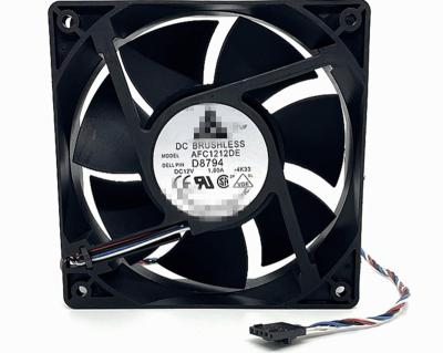 China Other AFC1212DE 12038 12V 1.60A 12CM PWM Axial Blower 154.5CFM 4 Wire Fan for sale