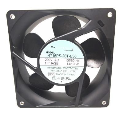 China Industrial Equipment 4715PS-20T-B30 200V AC 14/13W 12038 12cm Aluminum Frame Cabinet 120X120X38mm Axial Fan for sale