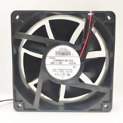 China Industrial equipment 24/48V dc 120x120x38mm inverter fan part 11938KA-24N-EL-00/11938KA-48L-EA cooling fan for sale