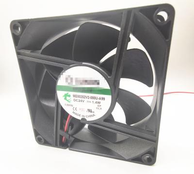 China Other Fan Ventilation Flow DC 24V 1.4W Axial Fan 80x80x25 mm ME80252V2-000U-A99 for sale