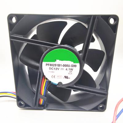 China Other new original PF80251B1-000U-S99/A99 FAN AXIAL 80X25MM 12VDC 4WIRE fan for sale