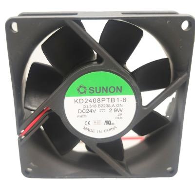 China Other 80x80x25mm 8cm 80*80*25MM KD2408PTB1 DC 24V 2.9W Inverter Fan for sale