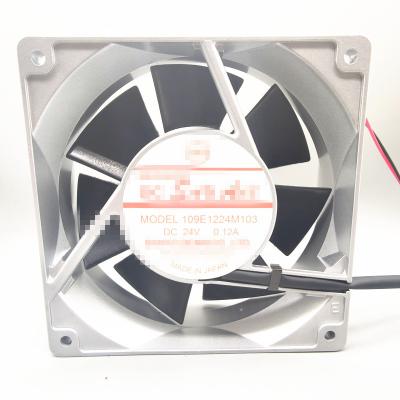 China Other 109E1224A105 DC24V 0.37A 120*120*38 Aluminum Frame Fan 109E1224M103 DC24V 0.12A for sale