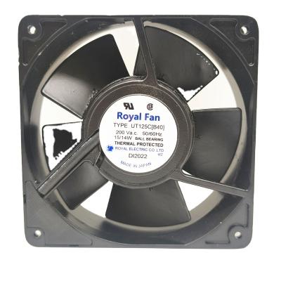 China Other Royal FAN UT125C (B40) 200VAC 15/14W 12038 12CM Round High Temperature Resistant Fan for sale