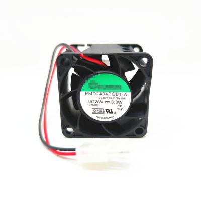 China Industrial Equipment 4028 40x40x28mm 4cm DC 26V 3.3W All Inverter Bearing PMD2404PQB1-A Axial Fan for sale